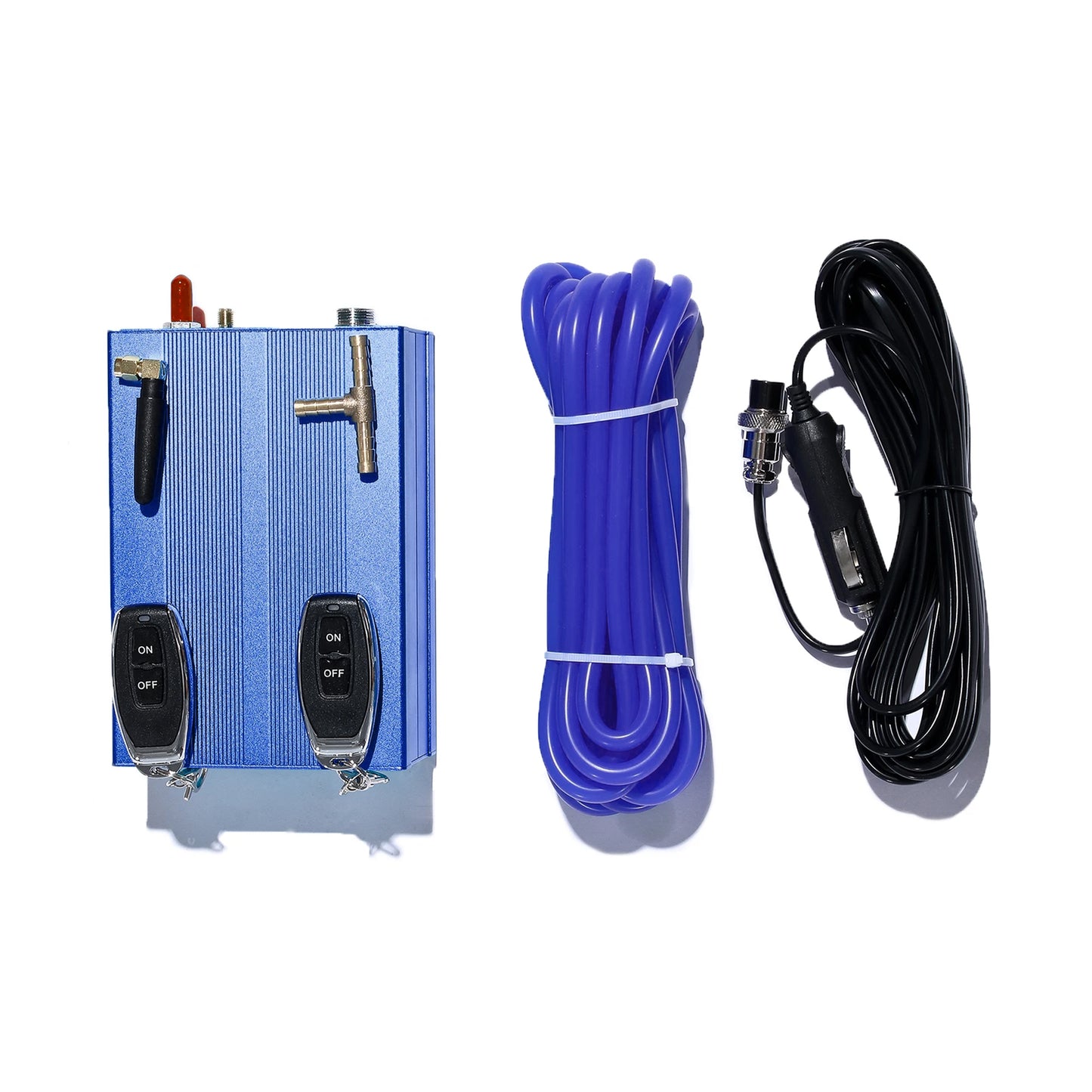 Universal Valved Muffler Kit Offet In Offset Out