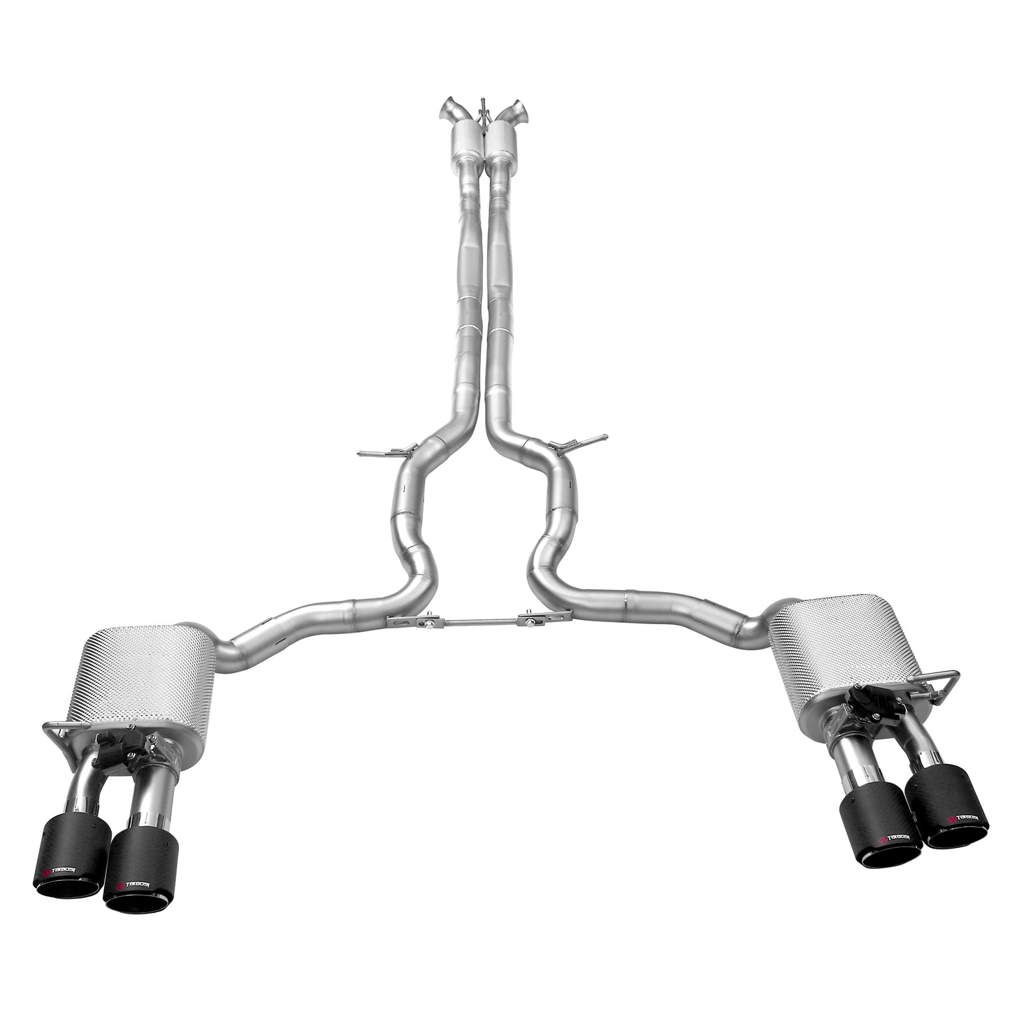 Taibosi 2010-2023 Porsche Panamera 970 971 Catback Performance Valved Exhaust System Heat Shield
