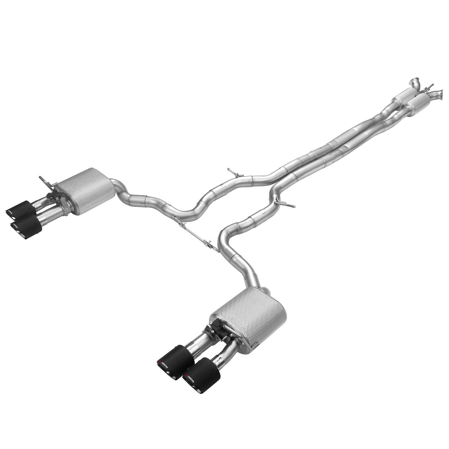 Taibosi 2010-2023 Porsche Panamera 970 971 Catback Performance Valved Exhaust System Heat Shield