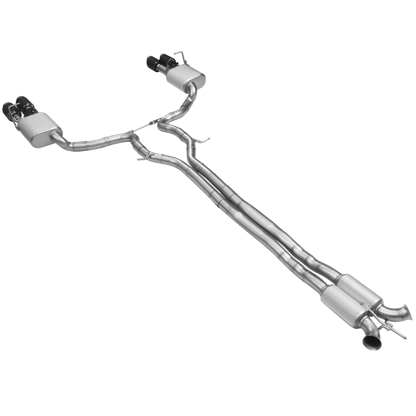 Taibosi 2010-2023 Porsche Panamera 970 971 Catback Performance Valved Exhaust System Heat Shield