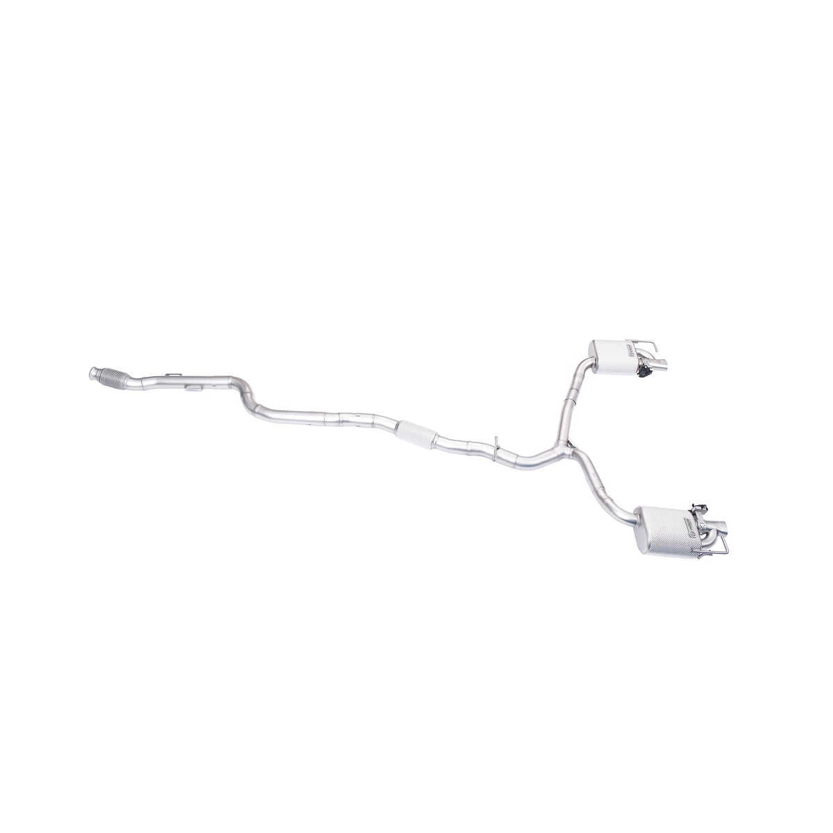Taibosi For Mercedes Benz C180 C200 C250 C300 W205 1.5T 1.6T 2.0T Car Catback Exhaust Stainless Steel Electric Valve Muffler Remote