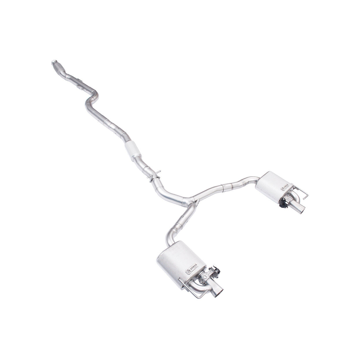 Taibosi For Mercedes Benz C180 C200 C250 C300 W205 1.5T 1.6T 2.0T Car Catback Exhaust Stainless Steel Electric Valve Muffler Remote