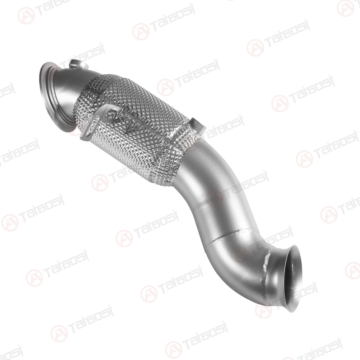 Taibosi For Mercedes Benz C180 C200 C250 C300 W205 1.5T 1.6T 2.0T Car Catback Exhaust Stainless Steel Electric Valve Muffler Remote