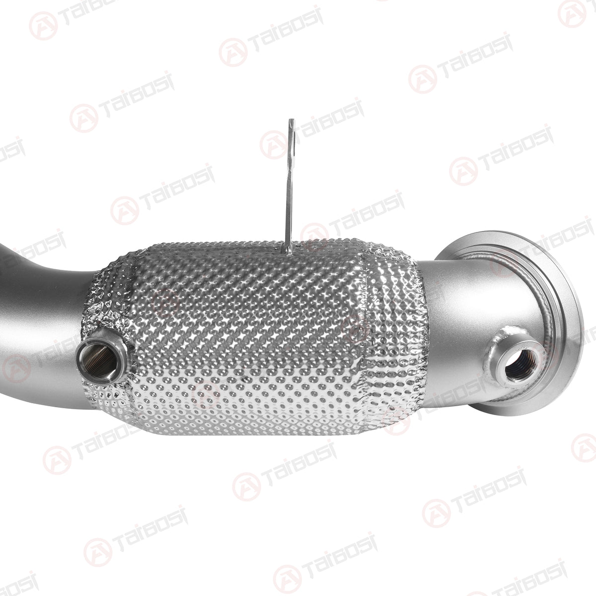 Taibosi For Mercedes Benz C180 C200 C250 C300 W205 1.5T 1.6T 2.0T Car Catback Exhaust Stainless Steel Electric Valve Muffler Remote